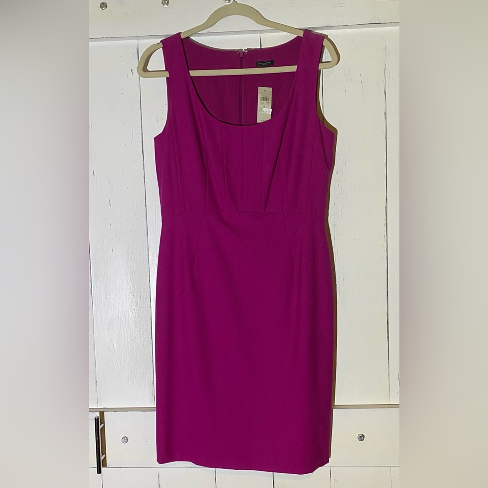 Ann Taylor Fuchsia Sleeveless Mini Dress